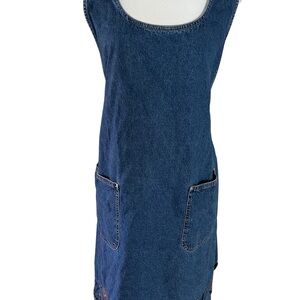 Denim Overall Dress